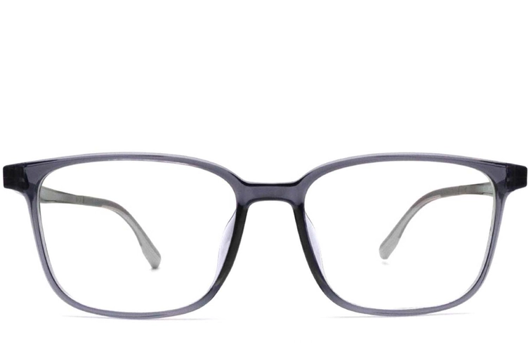 Rectangular Grey TR90 Glasses #BS0420-0067