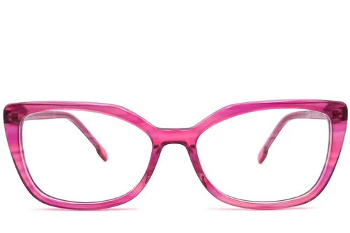 Lunettes papillon en acétate violet #BS0420-0069