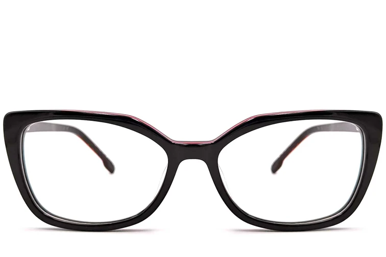 Butterfly Black Acetate Glasses #BS0420-0070