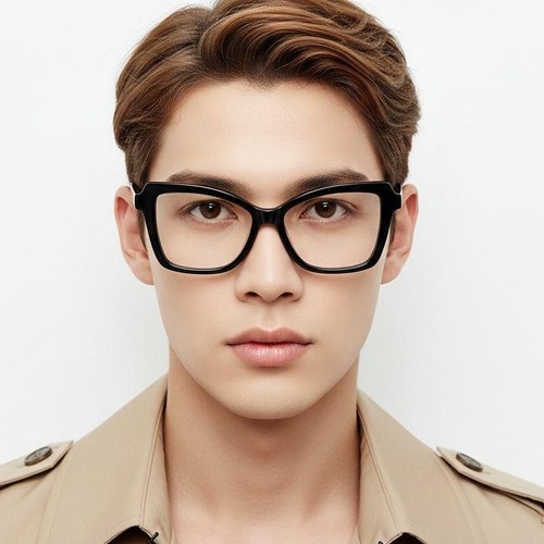 Butterfly Black Acetate Glasses #BS0420-0107