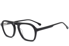 Aviator Black Acetate Glasses #BS0420-0119