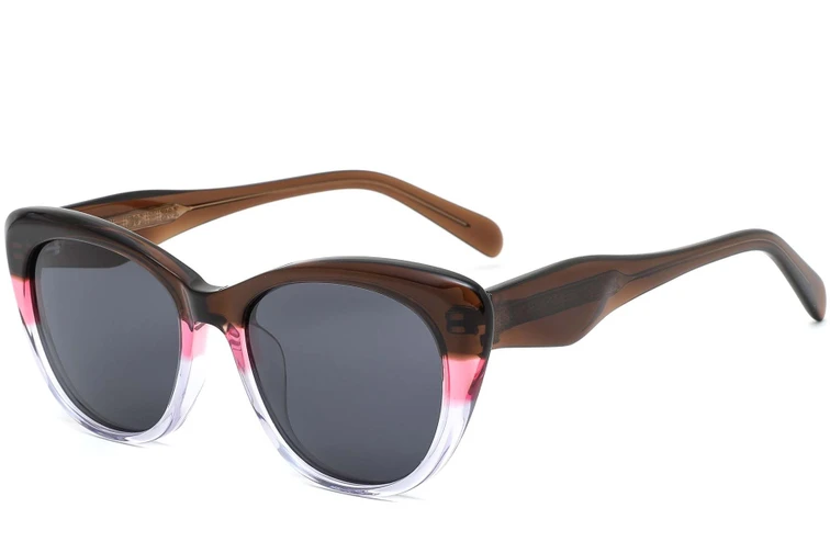Lunettes de soleil en acétate à motif papillon #BS0420-0206