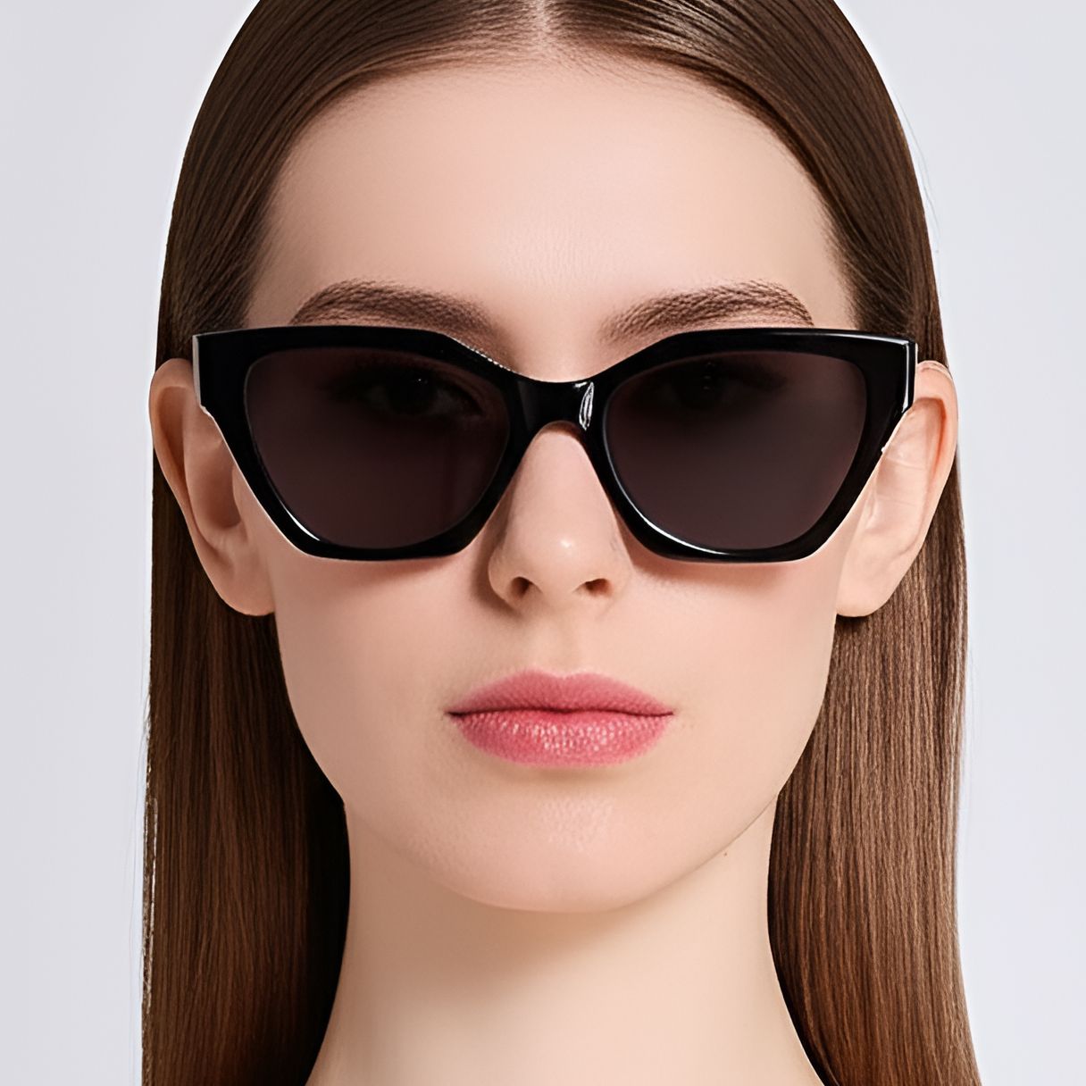 Butterfly Black Acetate Sunglasses #BS0420-0212