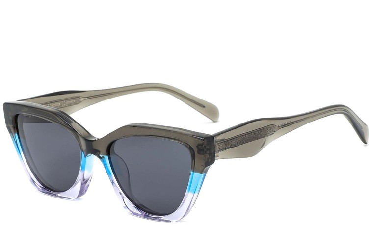 Butterfly Green Acetate Sunglasses #BS0420-0213