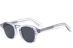 Rectangular Transparent Acetate Sunglasses #BS0420-0233