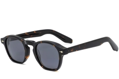 Rectangular Tortoiseshell Acetate Sunglasses #BS0420-0234