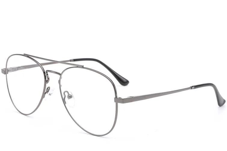 Lunettes aviateur en métal argenté #BS0420-0239