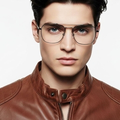 Aviator Silver Metal Glasses #BS0420-0241