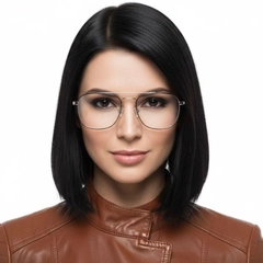 Aviator Silver Metal Glasses #BS0420-0241