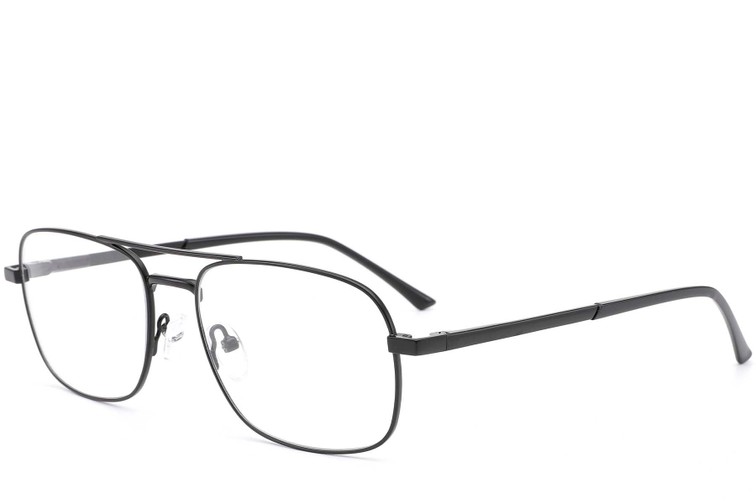 Aviator Black Metal Glasses #BS0420-0262