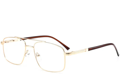 Lunettes aviateur en métal doré #BS0420-0291