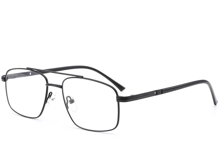 Gafas de aviador de metal negro #BS0420-0294