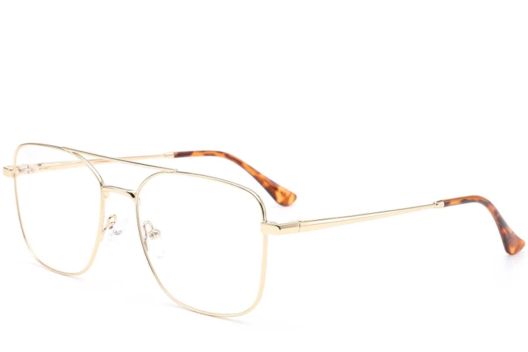 Lunettes aviateur en métal doré #BS0420-0299
