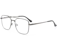 Gafas de metal gris aviador #BS0420-0301