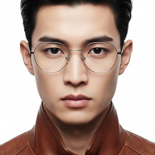 Round Silver Metal Glasses #BS0420-0309