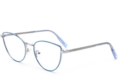 Butterfly Blue Metal Glasses #BS0420-0311