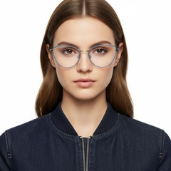 Butterfly Blue Metal Glasses #BS0420-0311