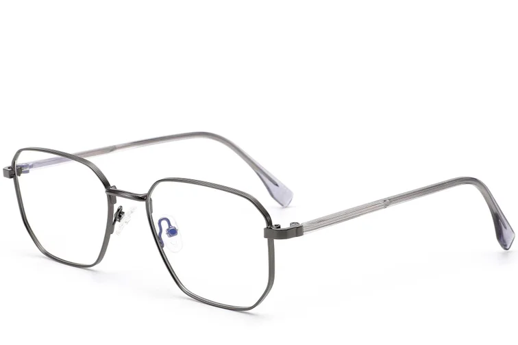 Geometric Silver Metal Glasses #BS0420-0313