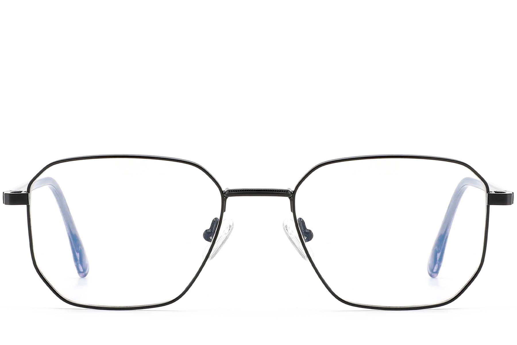 Geometric Black Metal Glasses #BS0420-0314