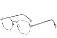 Rectangular Silver Metal Glasses #BS0420-0318