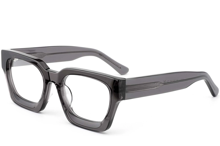 Rectangular Grey Acetate Glasses #BS0420-0335