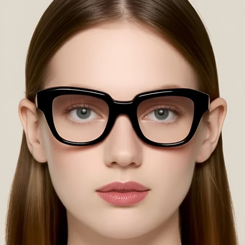 Butterfly Black Acetate Glasses #BS0420-0349