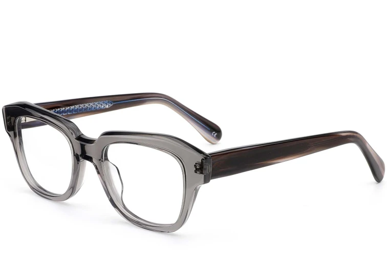 Schmetterlingsgraue Acetatbrille #BS0420-0350