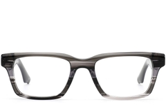 Rectangular Grey Acetate Glasses #BS0420-0359
