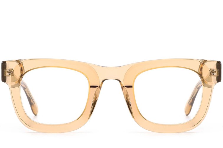 Rectangular Brown Acetate Glasses #BS0420-0382