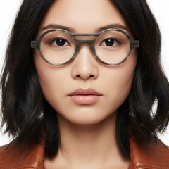 Gafas de acetato gris aviador #BS0420-0386