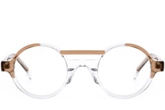 Aviator Brown Acetate Glasses #BS0420-0388