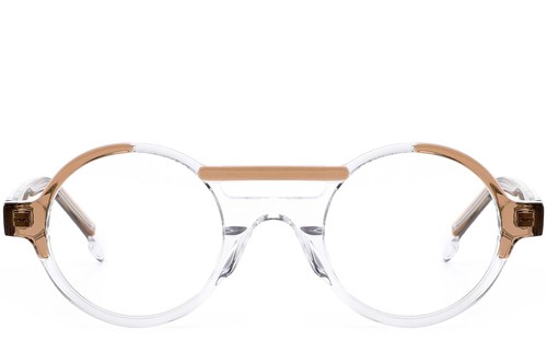 Aviator Brown Acetate Glasses #BS0420-0388