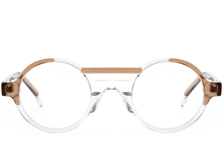 Aviator Brown Acetate Glasses #BS0420-0388