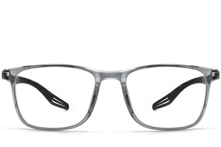 Rectangular Grey TR90 Glasses #BS0420-0398