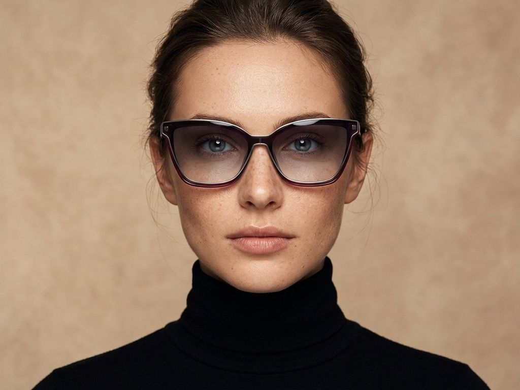 Schmetterling Lila TR90 Clip-on Sonnenbrille #BS0420-0409