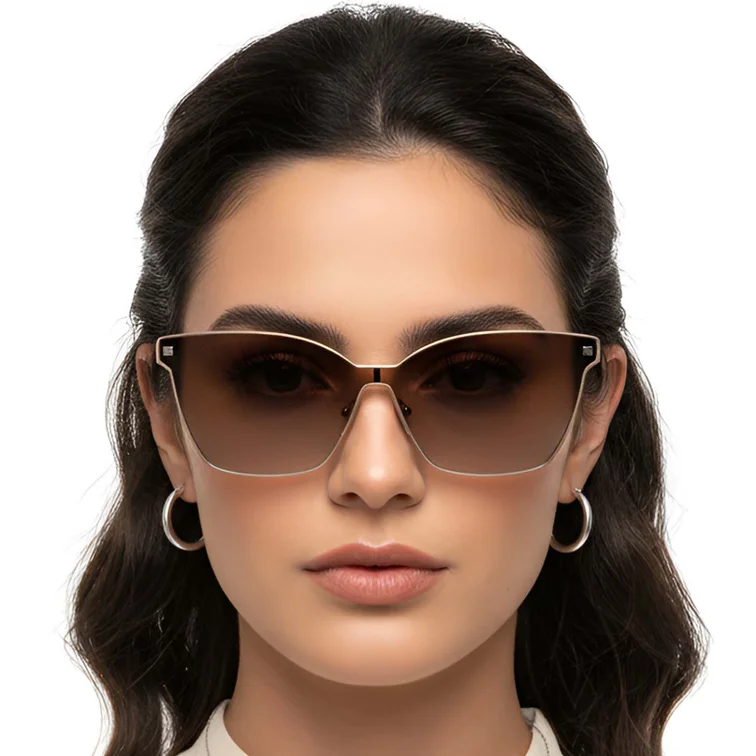 Schmetterlingsgrüne TR90-Clip-Sonnenbrille #BS0420-0410