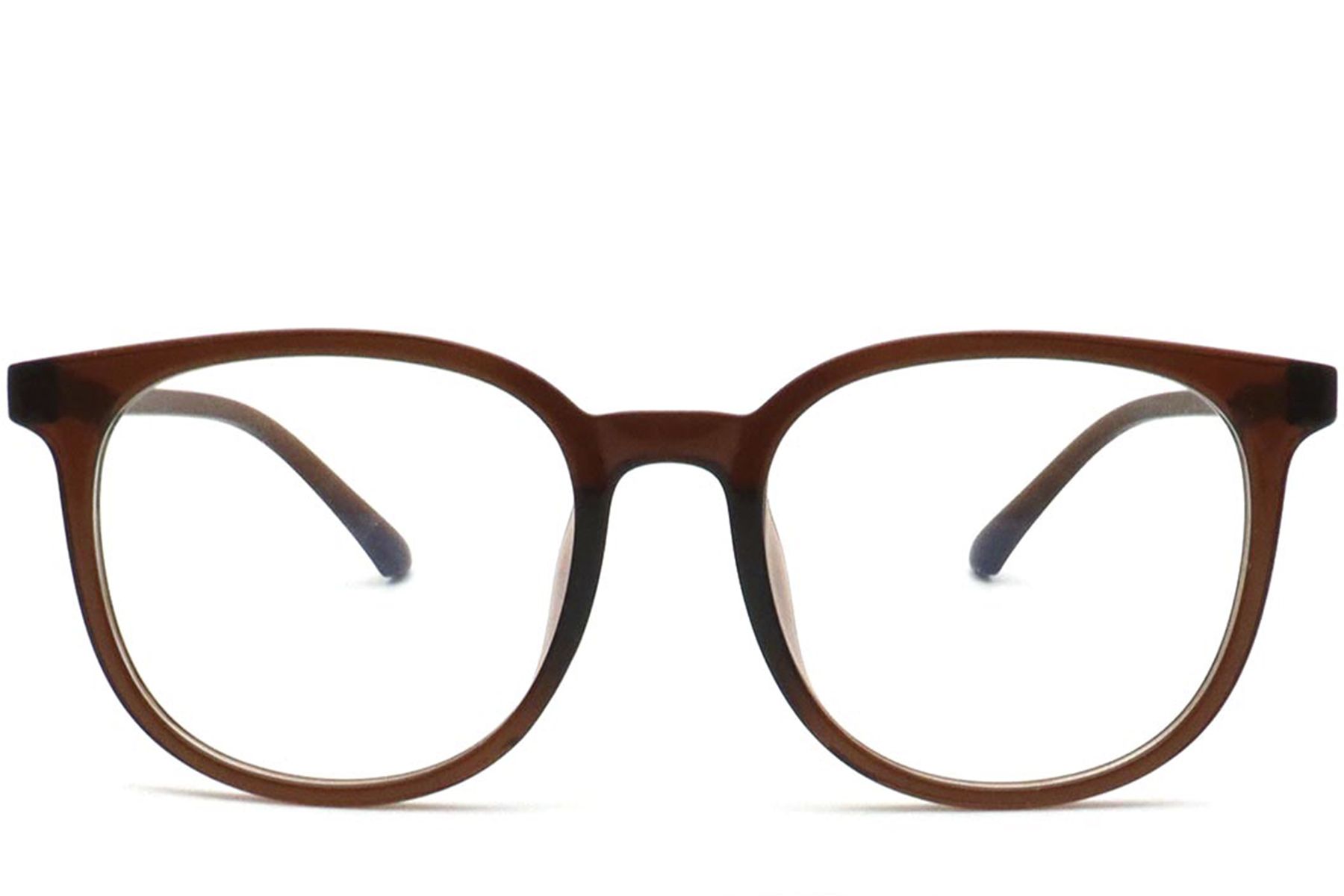 Oval Brown TR90 Glasses #BS0420-0414