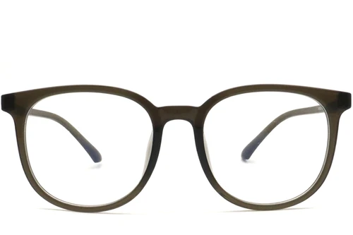 Oval Green TR90 Glasses #BS0420-0415
