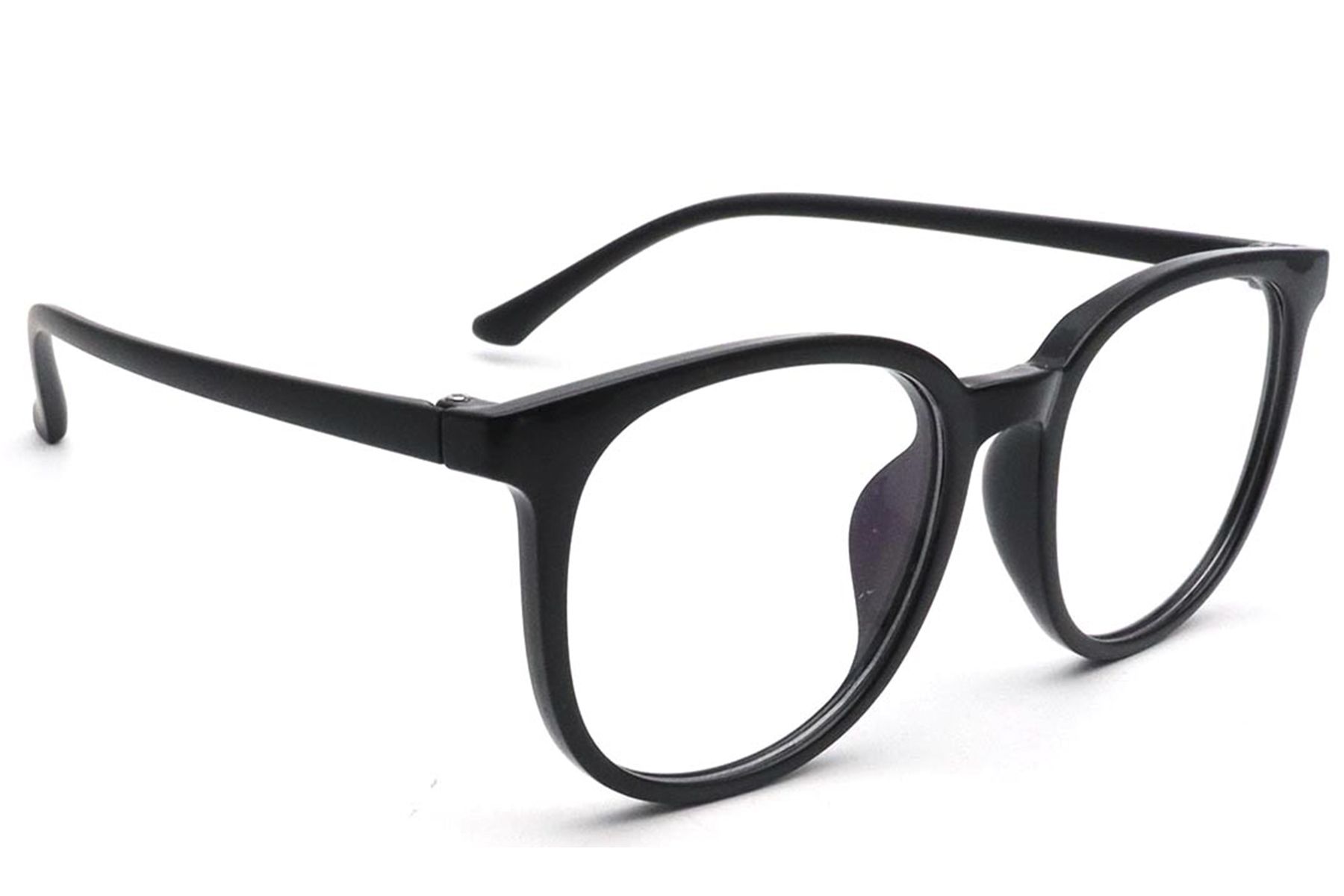 Oval Black TR90 Glasses #BS0420-0416