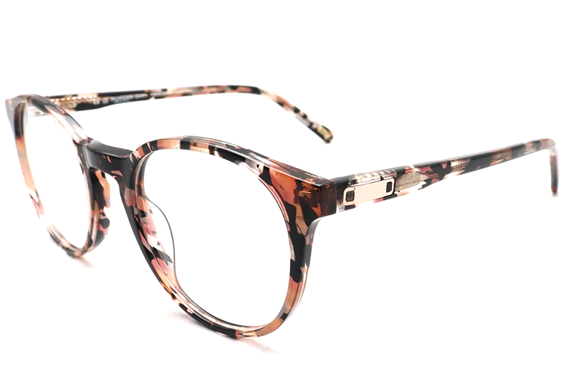 Oval Tortoiseshell Acetate Glasses #BS0420-0417