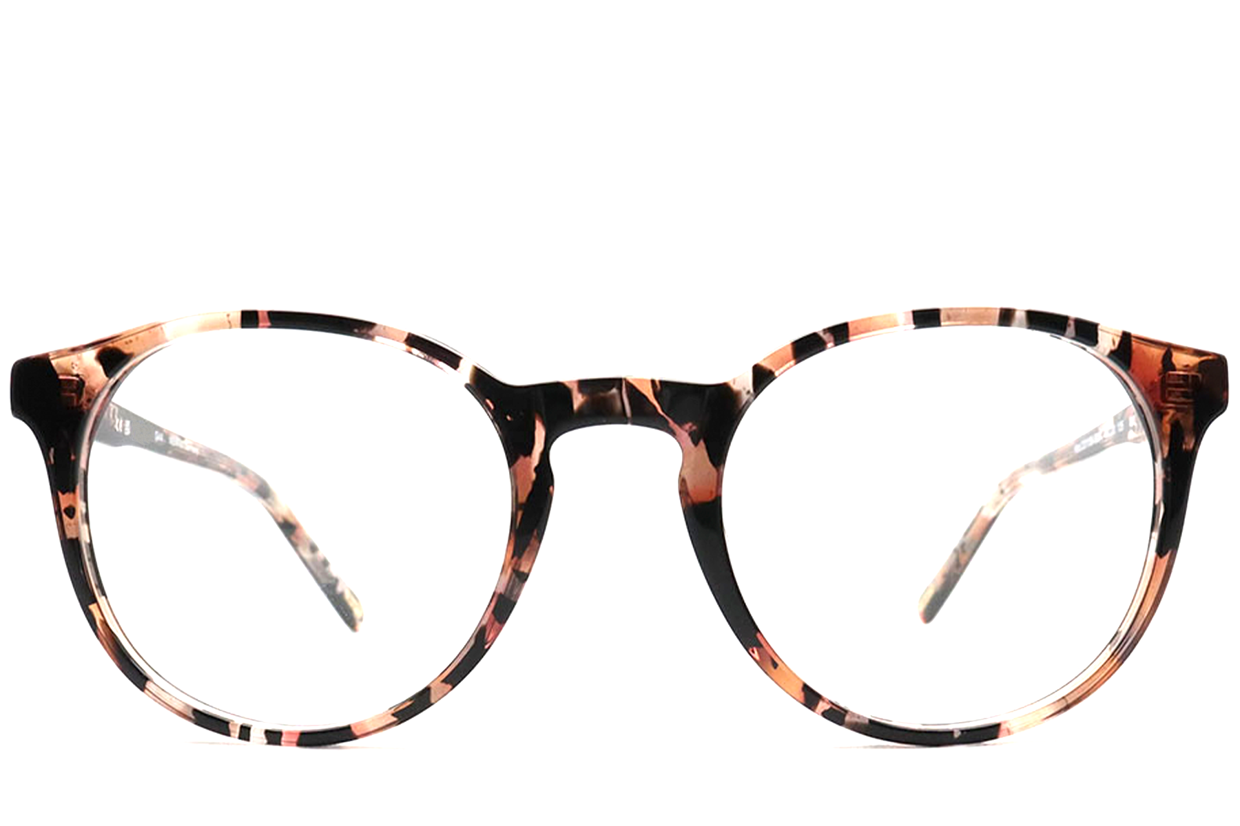 Oval Tortoiseshell Acetate Glasses #BS0420-0417