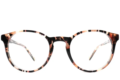 Lunettes ovales en acétate écaille de tortue #BS0420-0417