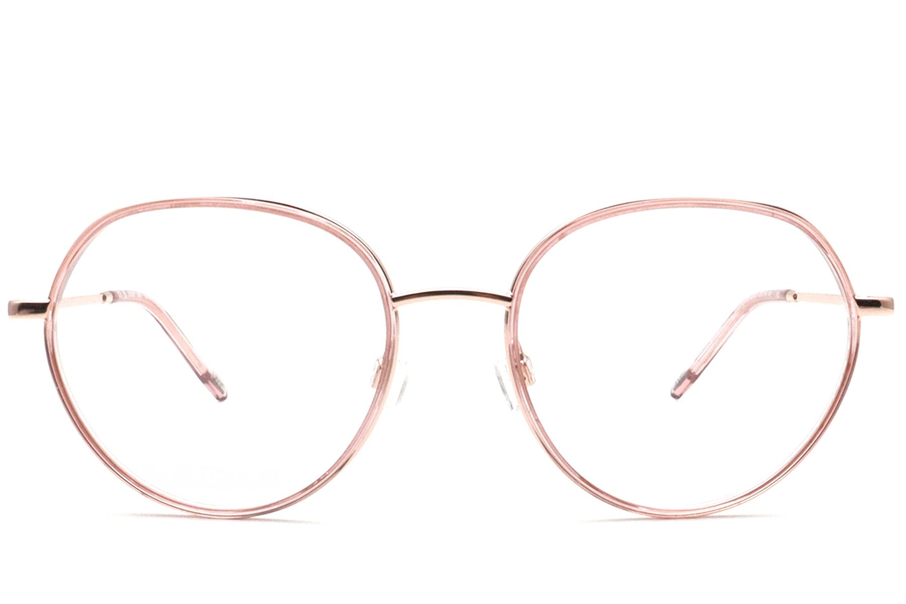 Oval Pink Acetate Glasses #BS0420-0424