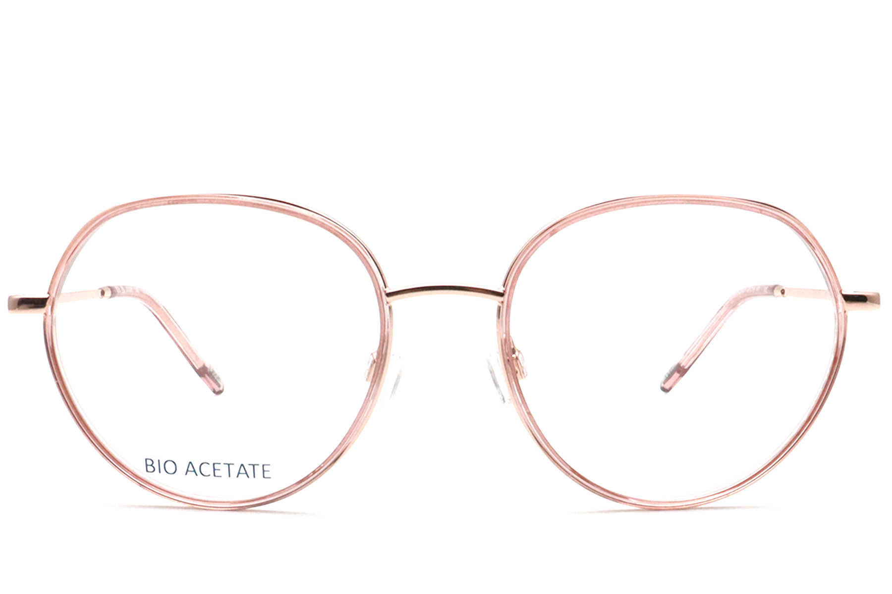 Oval Pink Acetate Glasses #BS0420-0424