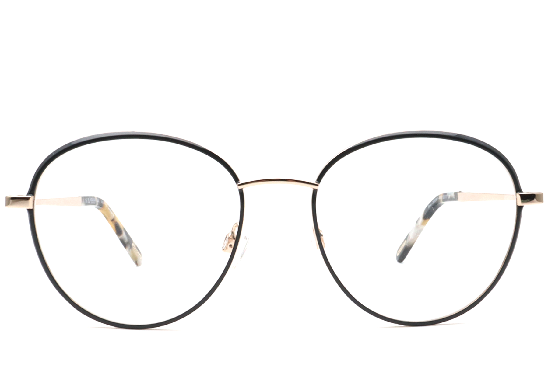 Oval Black Acetate Glasses #BS0420-0425