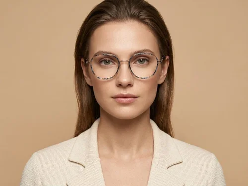 Lunettes ovales en acétate écaille de tortue #BS0420-0426