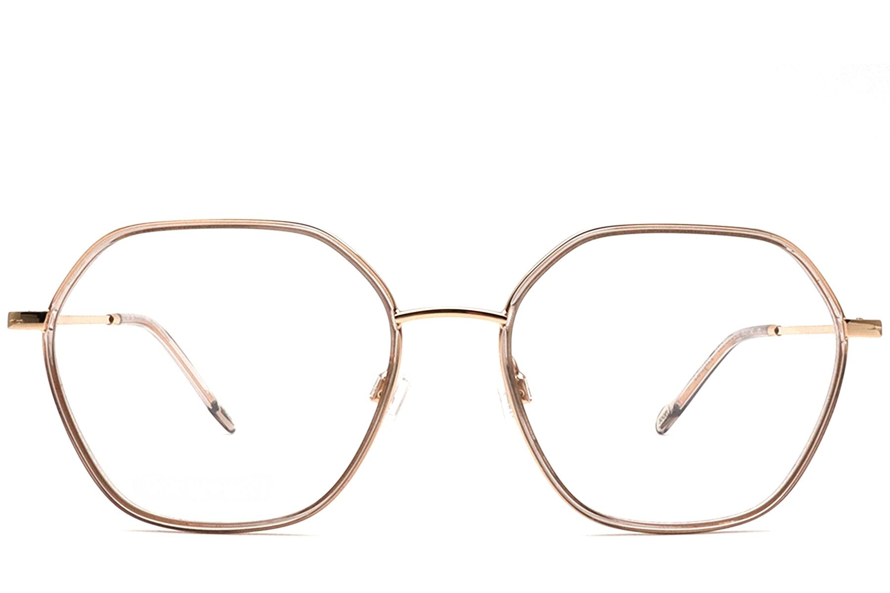 Geometric Golden Acetate Glasses #BS0420-0428