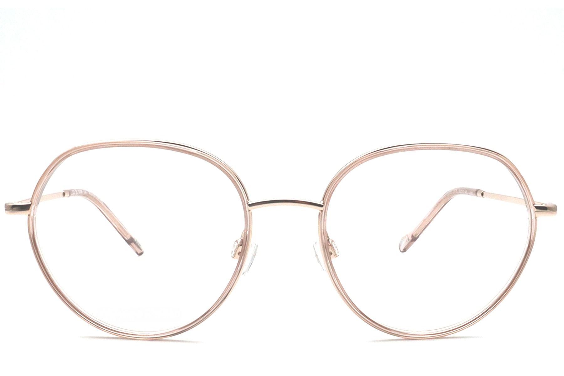 Oval Golden Acetate Glasses #BS0420-0433