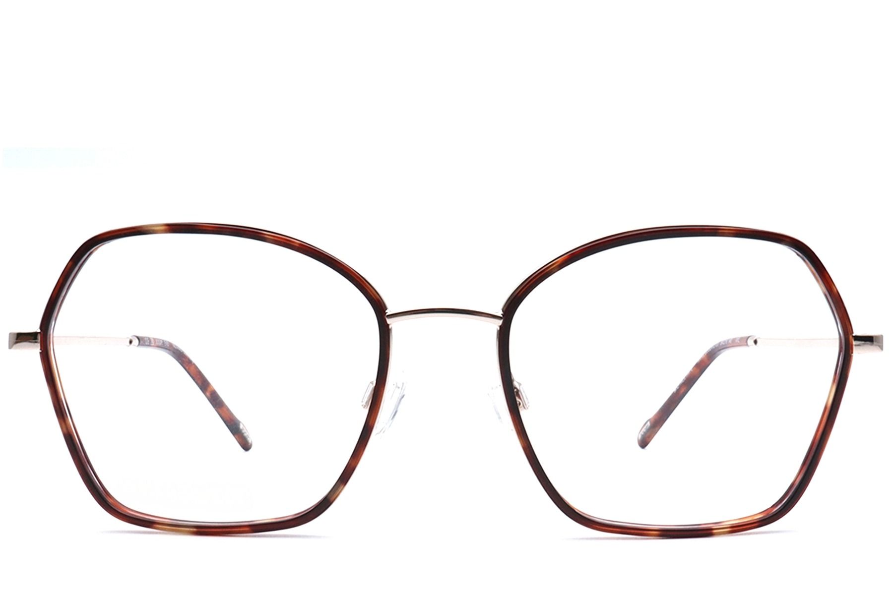 Geometric Tortoiseshell Eco acetate Glasses #BS0420-0436