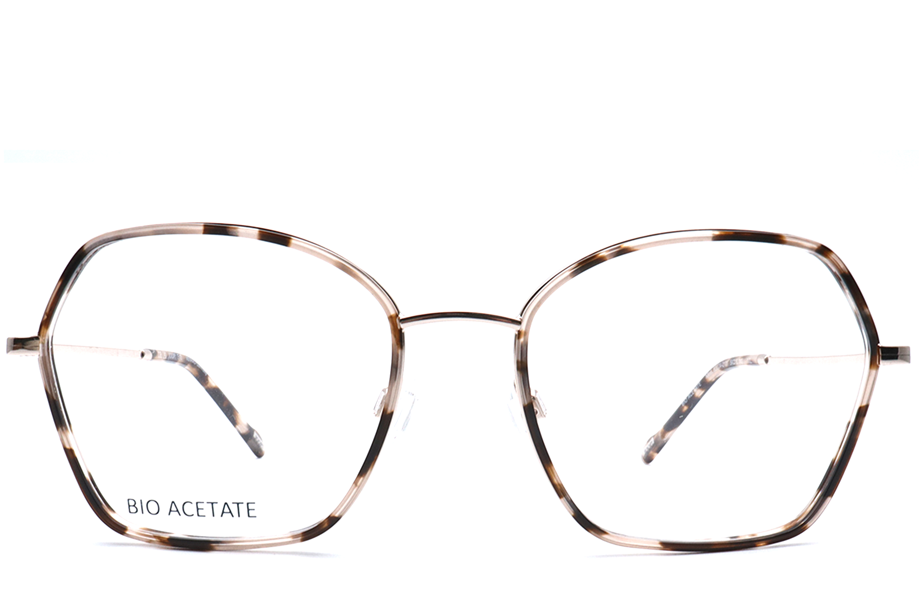 Geometric Tortoiseshell Eco acetate Glasses #BS0420-0437